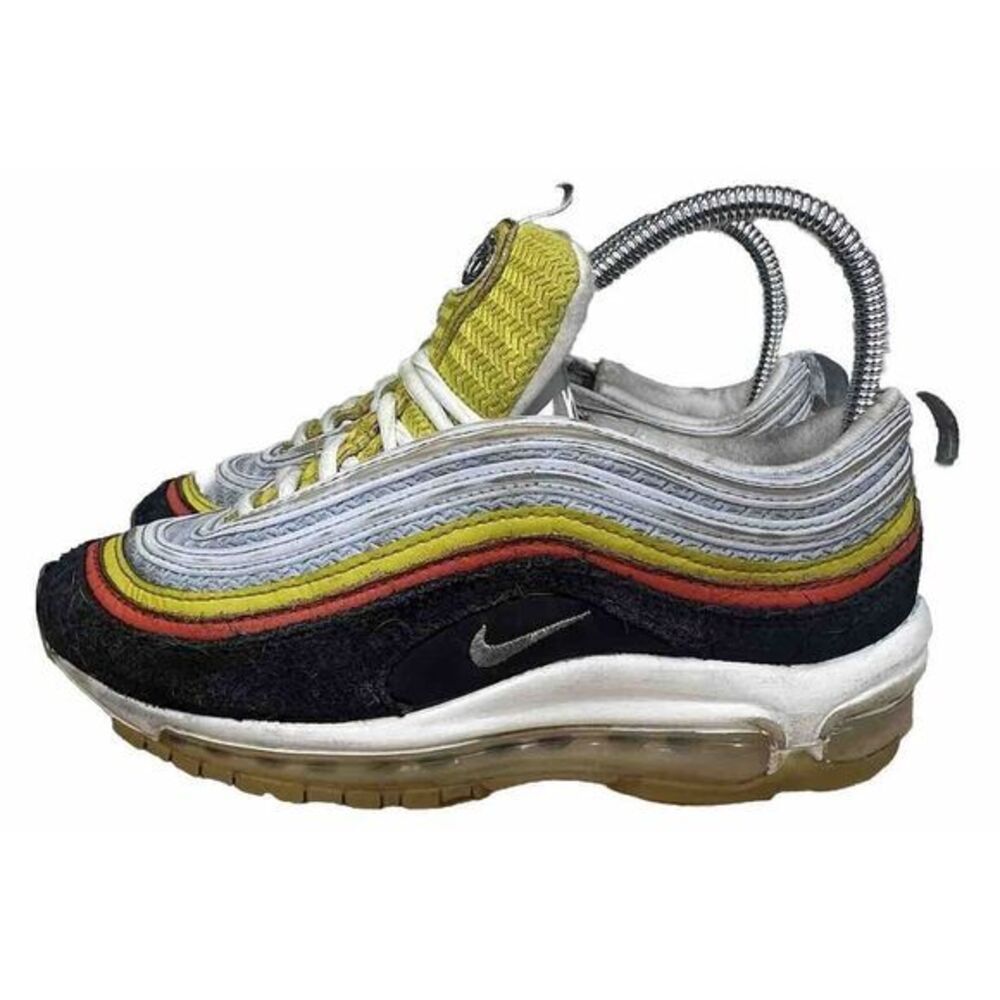 NIKE Air Max 97 "Set‎ To Rise" Off Noir Orange DV2195-001 Size 6 Shoes